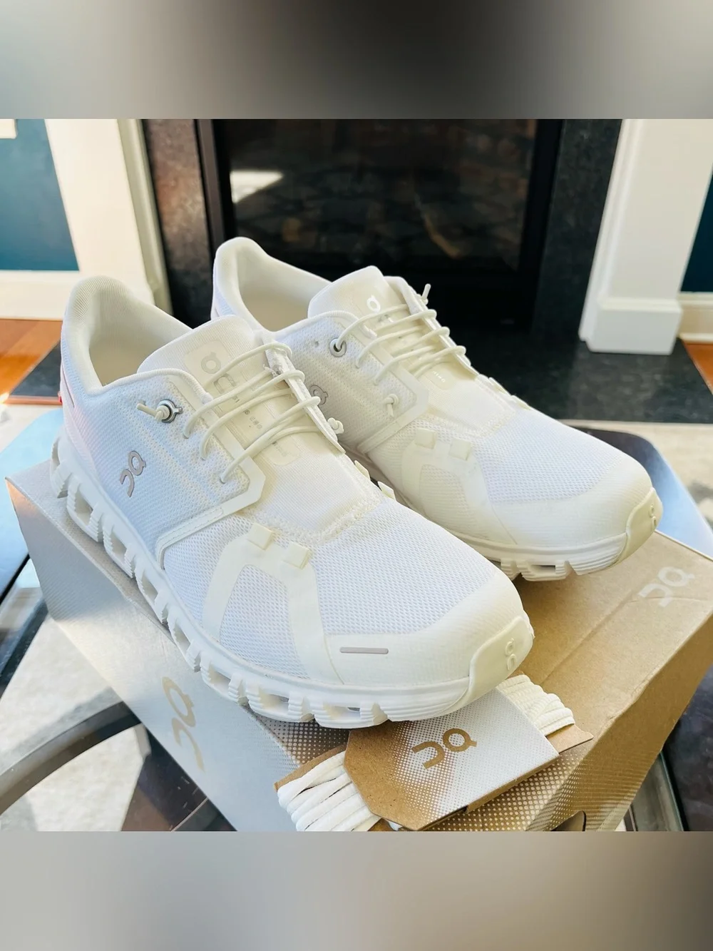 Sz 10 On Cloud 6 Women's Running Shoes All White 3WF10061200